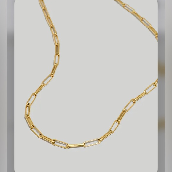 Madewell paperclip chain necklace - Picture 3 of 16